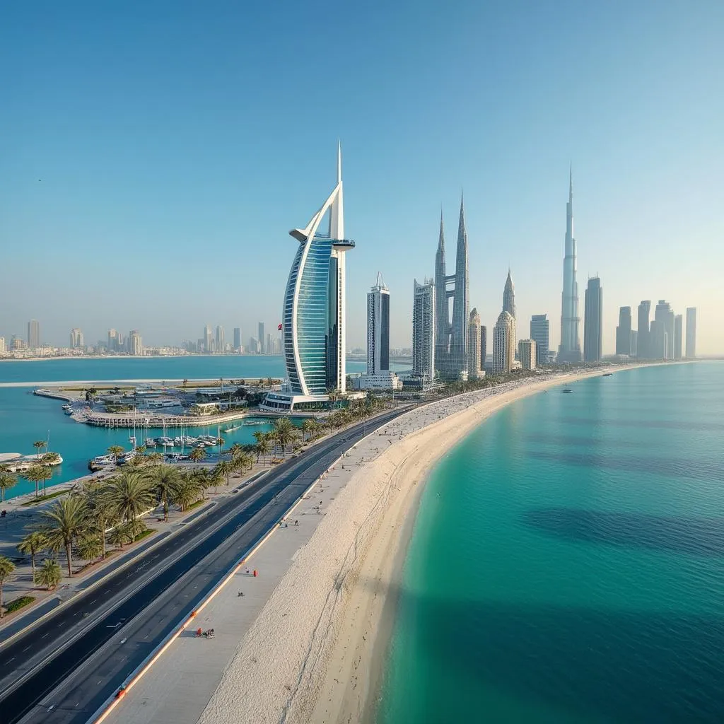 كورنيش أبوظبي الحديث